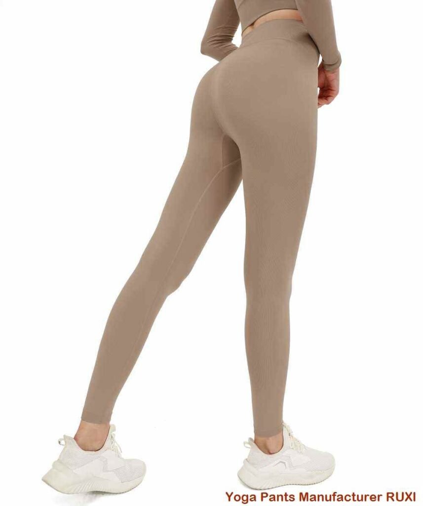 Lila jóga rövidnadrág nőknek magas derekú aktív ruházathoz