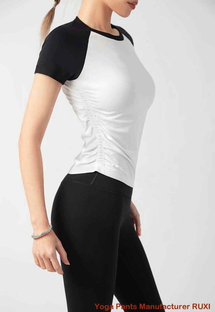 Kényelmes stílusos prémium kék jóganadrág Ruxi hu175