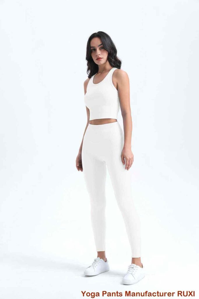 Kiszélesedő edzőtermi leggings Stílusos és kényelmes Ruxi