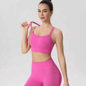 Egypántos sportmelltartó kényelmes stílusos fitneszruha