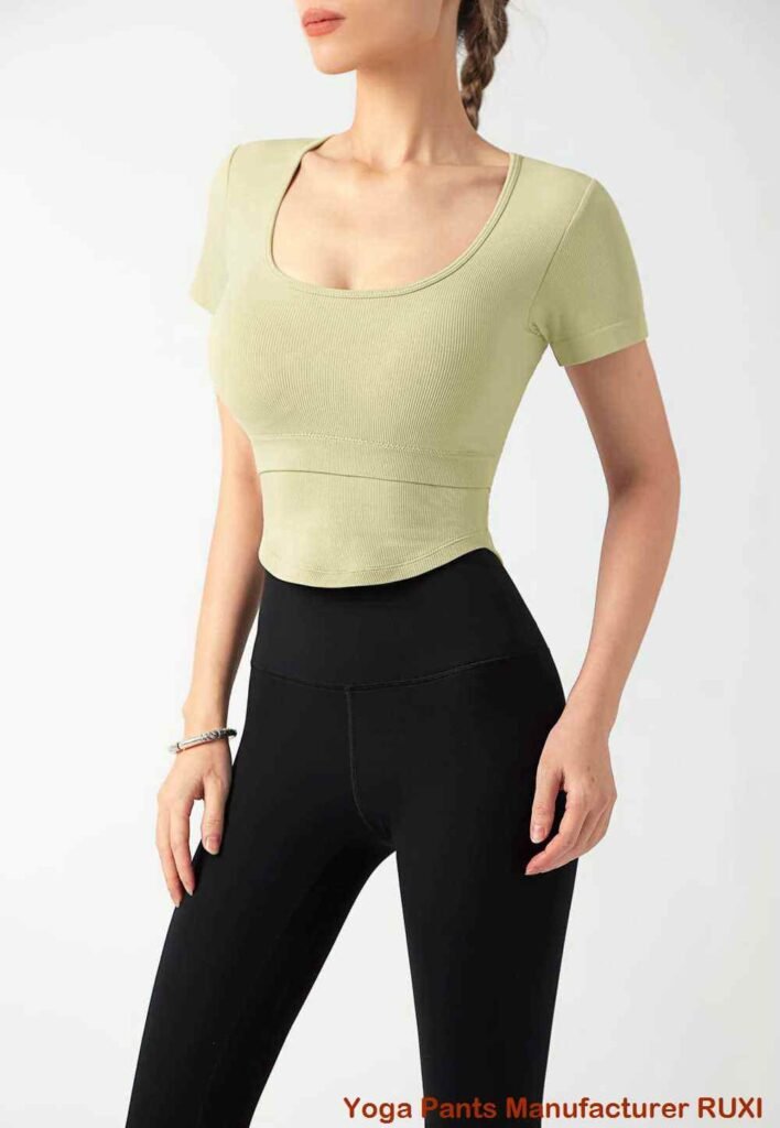 Capri Workout leggings nagy teljesítményű aktív ruházat