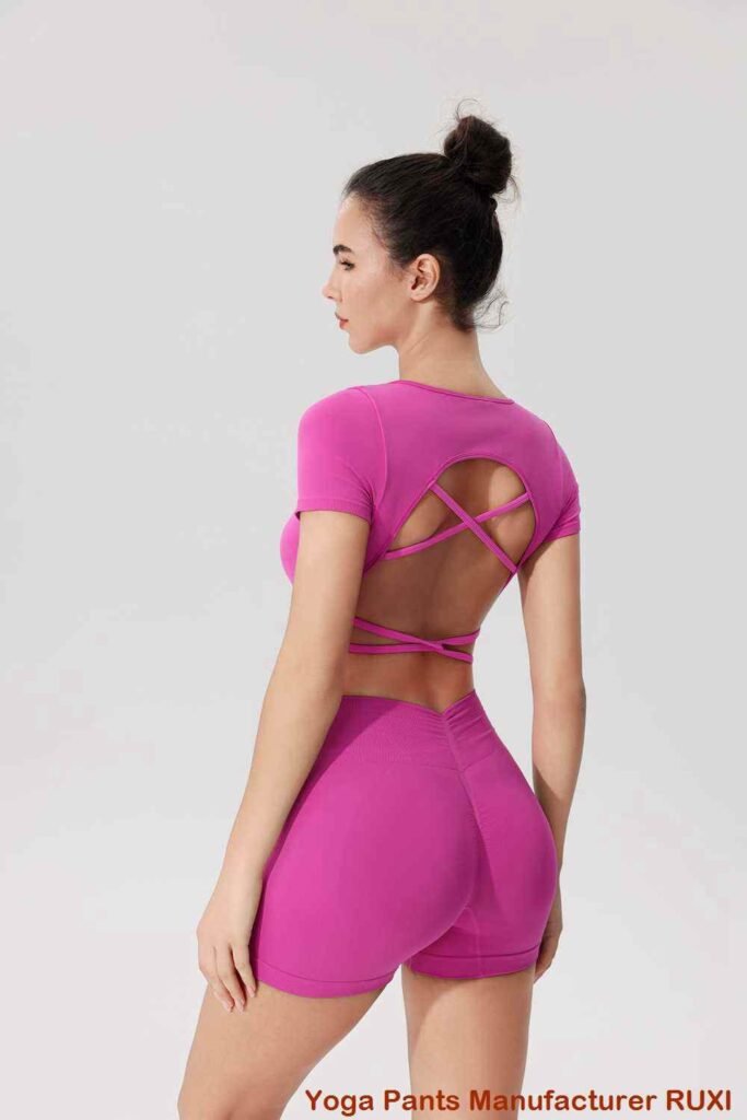 Női atlétikai rövidnadrág cipzáras zsebekkel Ruxi hu2794