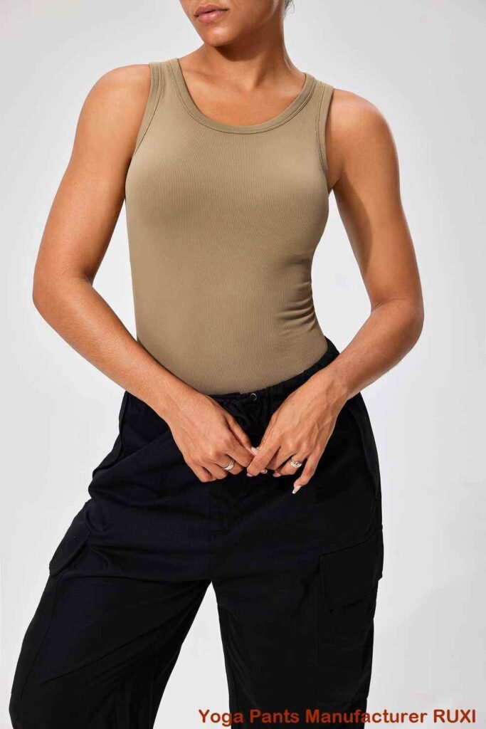 Kiváló minőségű női leggings zsebekkel Ruxi hu677